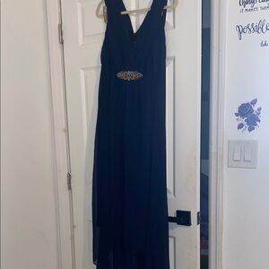 Elegant navy Evening Dress